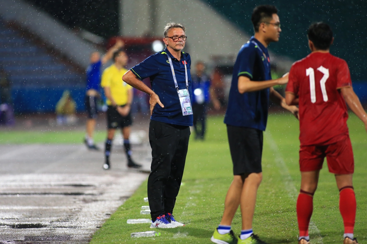 HLV Troussier U23 Viet Nam vs U23 Yemen 9/9