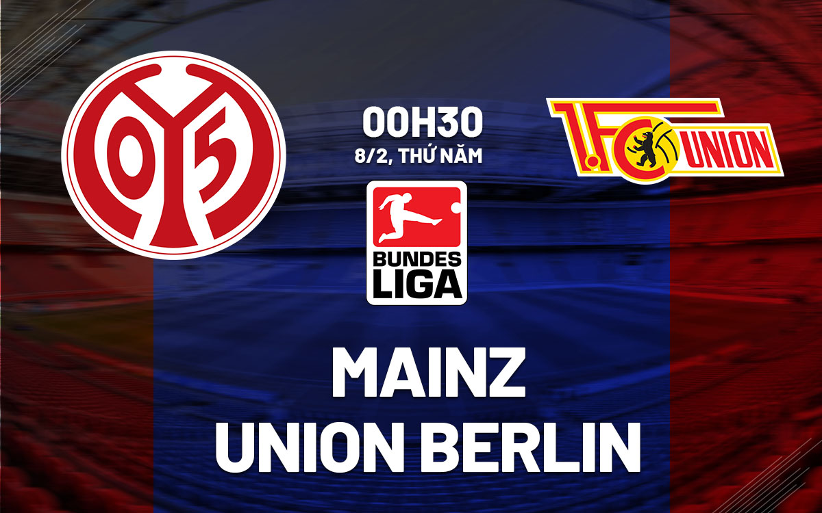 nhan dinh bong da du doan Mainz vs Union Berlin vdqg duc bundesliga hom nay