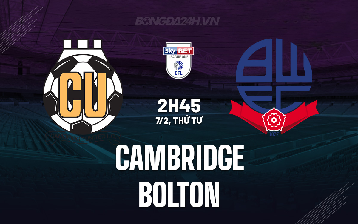 Cambridge vs Bolton