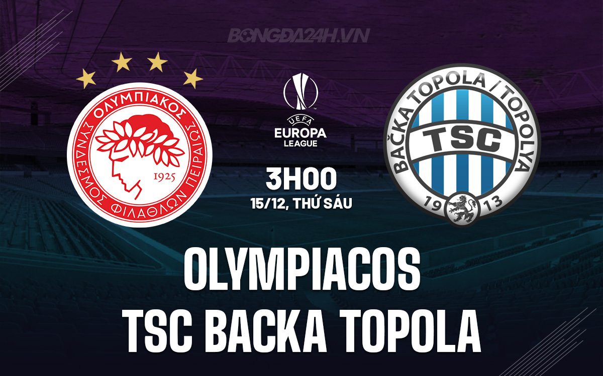 Olympiacos vs TSC Backa Topola