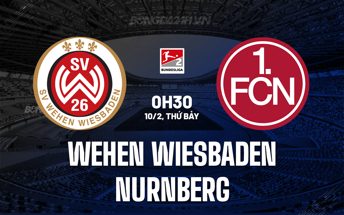 Wehen Wiesbaden vs Nurnberg