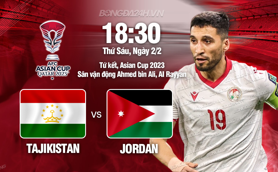 Tajikistan vs Jordan